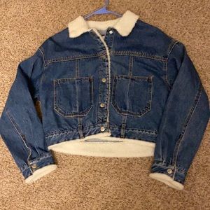 Brand new never work forever 21 jean jacket